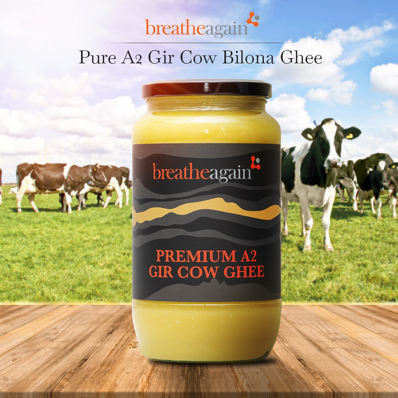 Premium A2 Gir Cow Ghee | Vedic Desi Bilona ghee | 100% Pure & Authentic